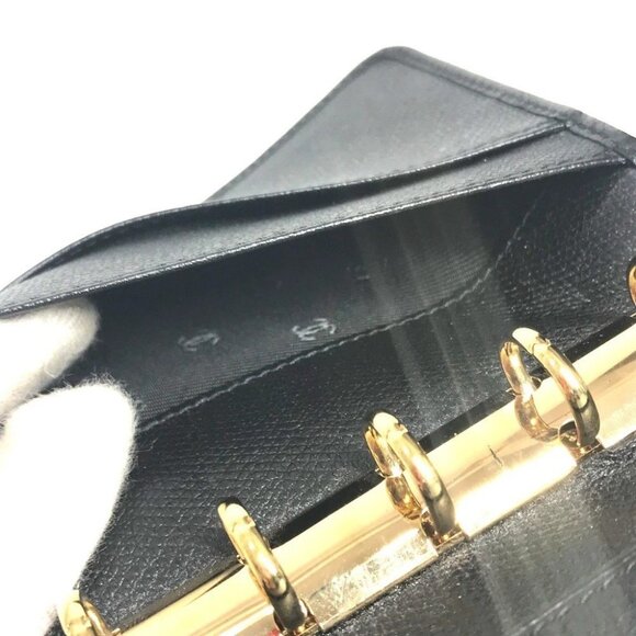 CHANEL COCO Button CC COCO Button System Planner Stationery Case Notebook cover - Picture 12 of 13